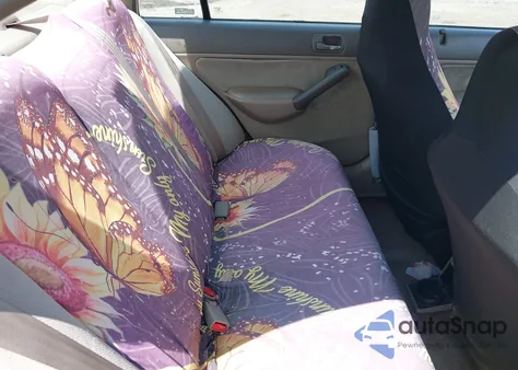 2001 Honda Civic Ex из США, поврежденный, VIN 2HGES26751H531760